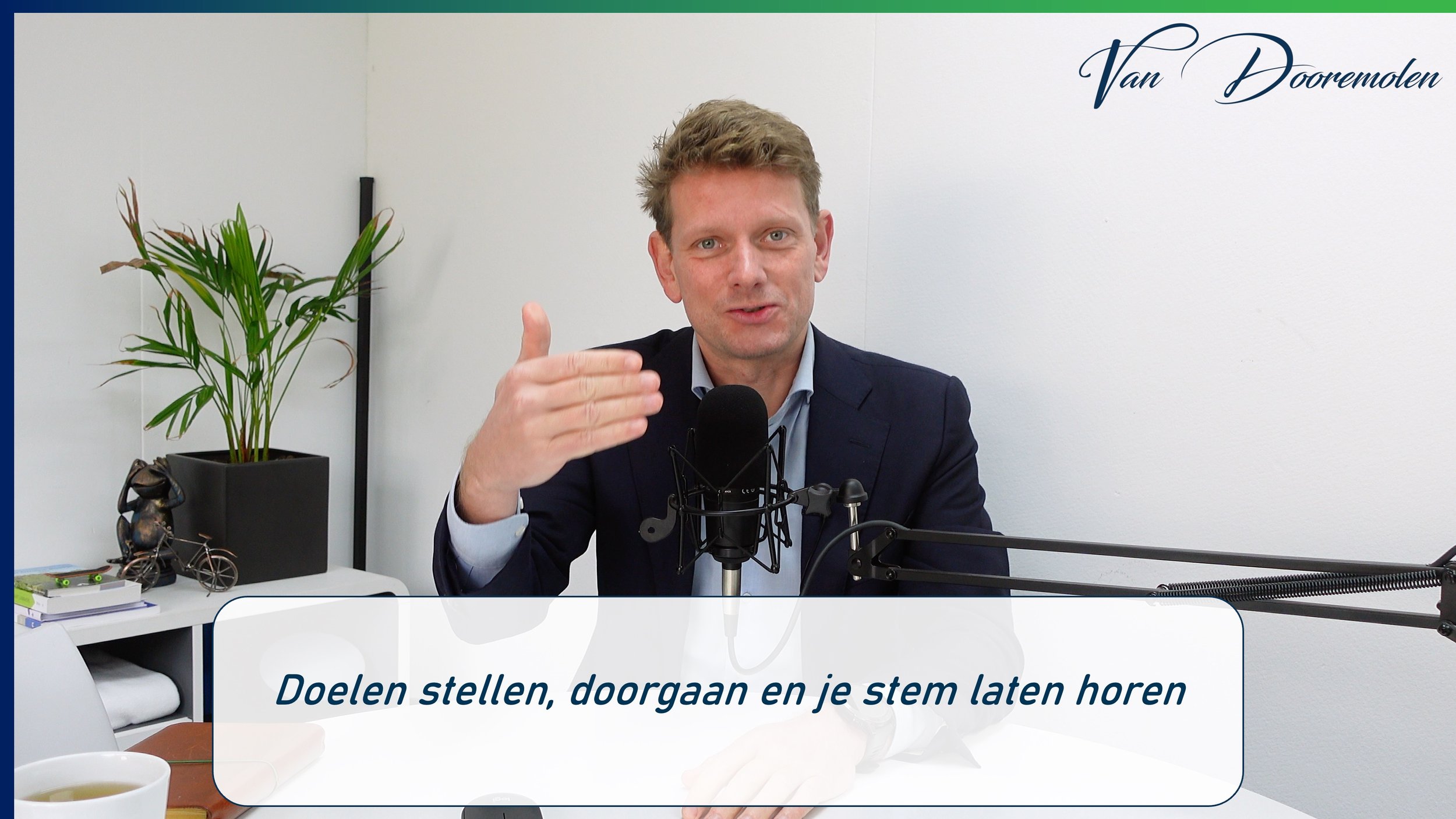 Doelen stellen, doorgaan en je stem laten horen