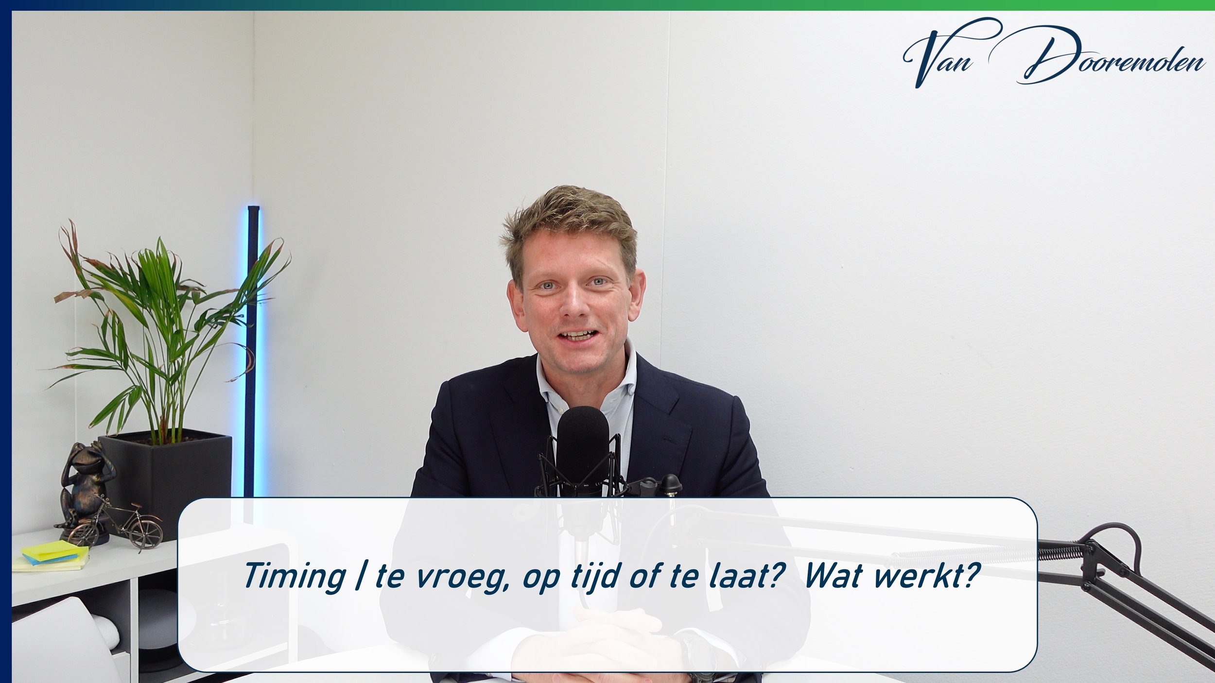 Timing | te vroeg, op tijd of te laat?